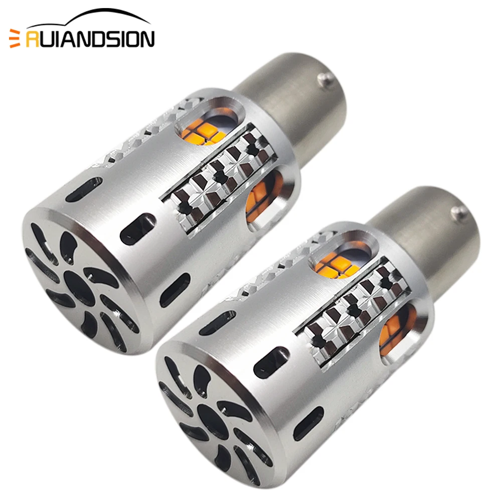 2 шт. 20 CSP Canbus 1156 BA15S P21W 7440 T20 W21W W21/5W BAU15S PY21W автомобильный светильник поворота Задний