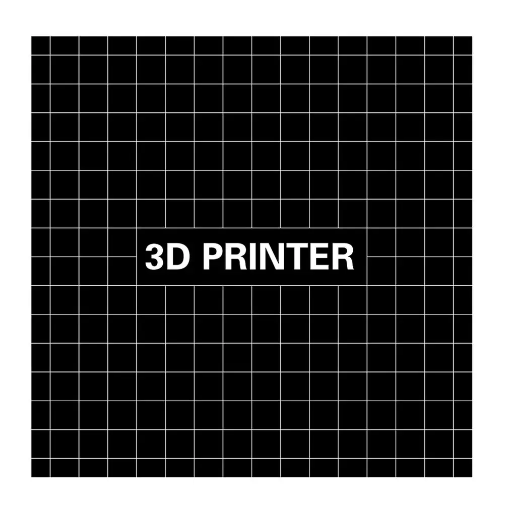 220*220 мм 3d принтер аксессуары Горячая кровать стальная пластина+ наклейка для платформы для 3d принтера высокая производительность