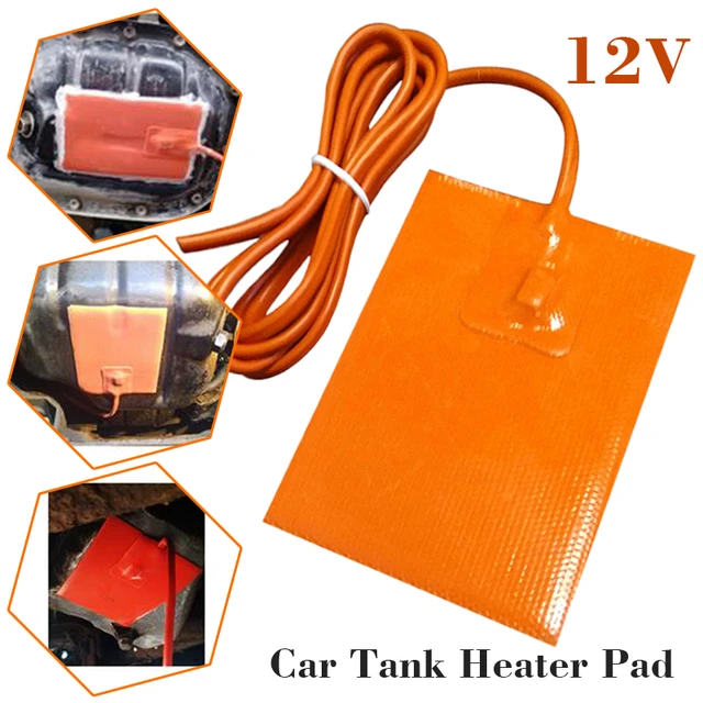 12V Car Engine Oil Pan Sump Tank Heater Pad 13*23CM Silicone Electric Oil  Heating Pad NO Plug - AliExpress