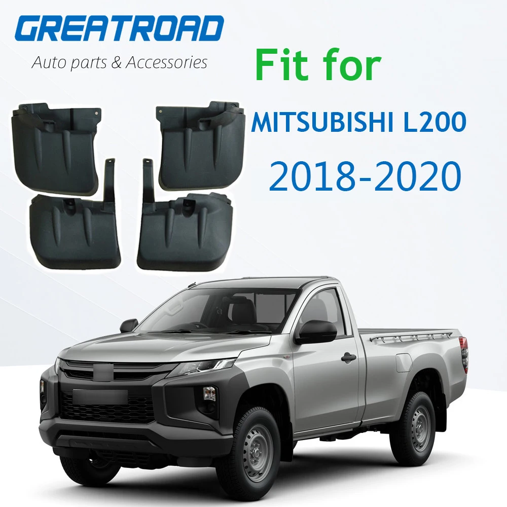 mud flap template for MITSUBISHI L200 2018-2020 Car Mud Flaps Flap Mudguards Fender | Автомобили и мотоциклы
