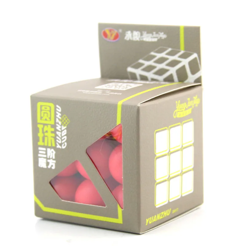 YongJun круглые бусины шар 3x3x3 волшебный куб YJ 3x3 профессиональный Neo speed головоломка антистресс Развивающие игрушки для детей