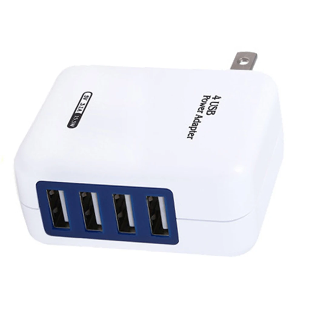 Умное usb-устройство для Зарядное устройство 4 Порты несколько настенный адаптер 5В 3.1A зарядка Быстрая зарядка для iPhone и Android мобильного телефона устройства