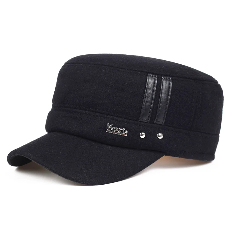 Высококачественная теплая Бейсболка, осенняя и зимняя модная утолщенная шапка для пожилых людей, уличные спортивные кепки для отдыха, дикие шапки