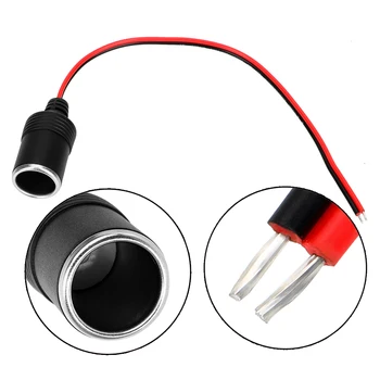 

Car Cigarette Lighter Plug Receptacle Plug Connector Adapter Charger Cable Socket 12~24V 15A 200W Auto Interior Accessories