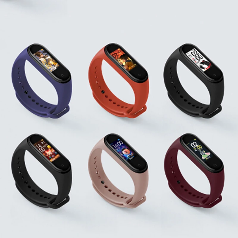 Xiaomi Mi Band 4 глобальная Версия смарт-браслет miband 4 умный Браслет фитнес-трекер для измерения сердечного ритма спортивный смарт-браслет