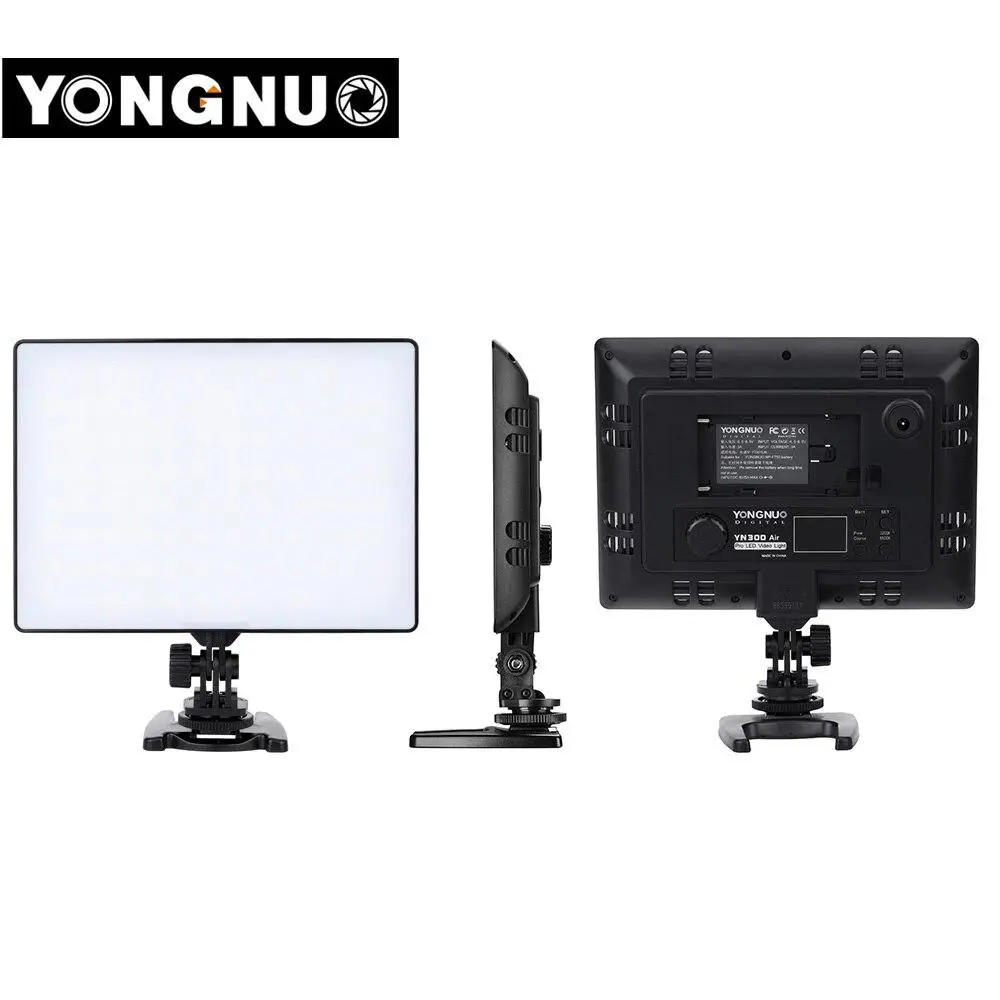 YongNuo YN300 воздушный светодиодный видео светильник для фотостудии камеры