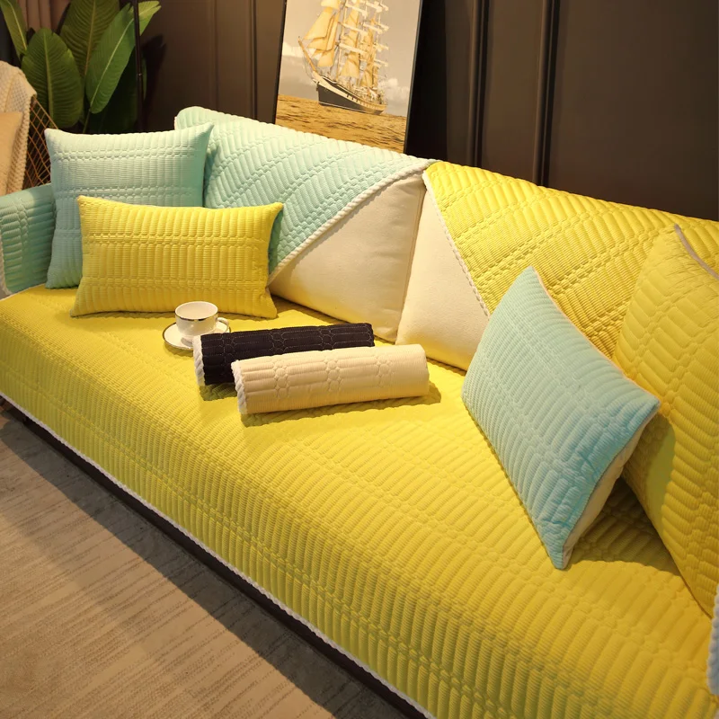 

High Quality Corduroy Cover For Sofa Sofa Cover Sofa Towel Solid Color Couch Cover Seat Cover for Living Room Corner Sofa Towel