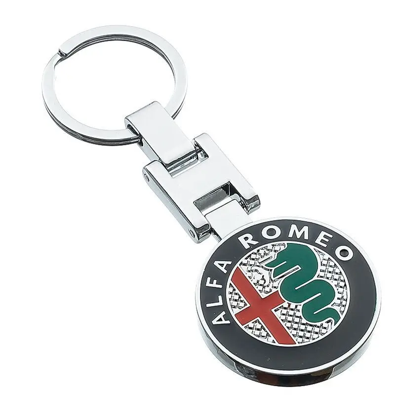 Layered Alfa Romeo Giulietta (2011) custom keyring