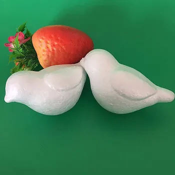 

Fake Bird 9.8cm/10pcs Foam Solid Bird,Polystyrene Balls Styrofoam ,DIY Craft Kids Toy Gift ,Christmas Birthday Party Decorations