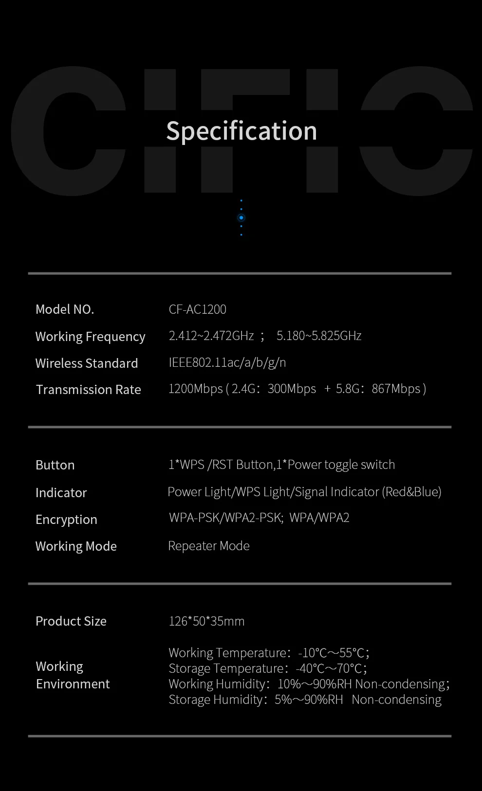 smart wifi signal booster AC1200 Kép 2.4 + 5.8GhzWireless Repeater WiFi 1200Mbps Tăng Cường Tín Hiệu WiFi Khuếch Đại 802.11AC Điểm Truy Cập wireless wifi amplifier