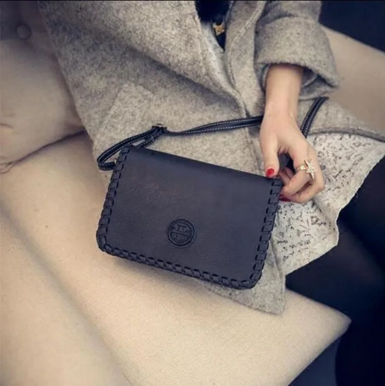 

New Style WOMEN'S Bag 2018 Spring First Korean-style Bag Fashion Messenger Bag Shoulder Diagonal Bag