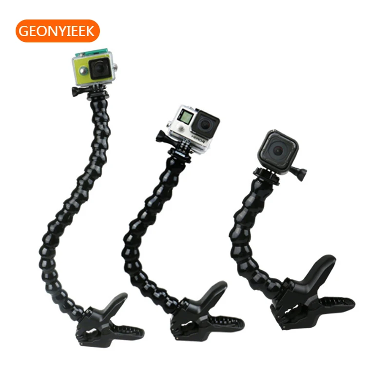 GEONYIEEK Flexible 8/13/19-section Snake-shaped Hose Holder Clamp Suitable for DJI Gopro 9/8/7/ 6/5/4/3 and Other Sports Cameras |