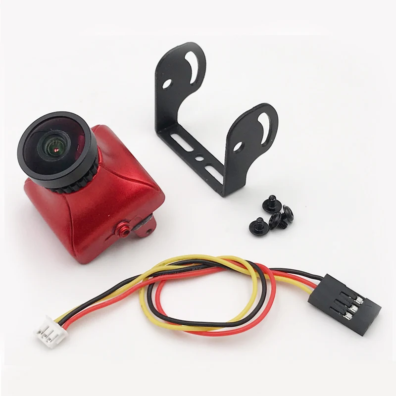 only camera Простое использование 5,8G набор FPV микро видео 600 мВт Передатчик и CCD 800TVL 2,1 мм HD OSD FPV камера+ Hawkeye 5 дюймов FPV монитор для RC - Цвет: only camera