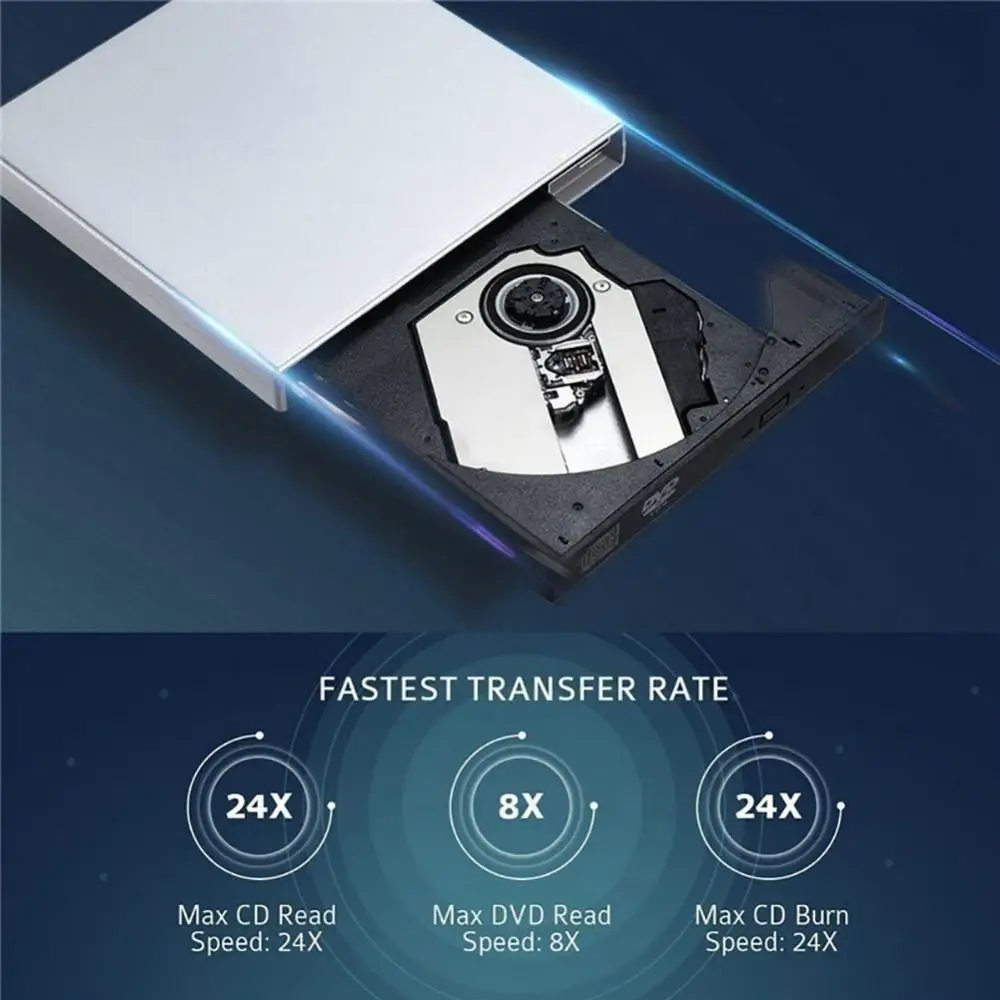 USB 2 0 Тонкий записывающее устройство/горелка/записывающее