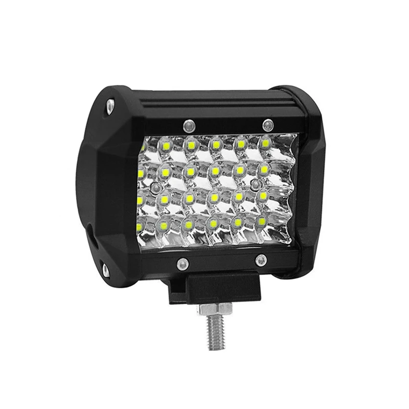 Led Work Light Bar Flood Spot Offroad Truck Fog Driving Suv Boat 72W With Beam | Автомобили и мотоциклы