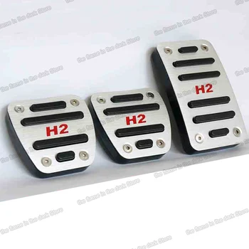 

Lsrtw2017 Aluminum Alloy Car Anti-slip Accelerator Clutch Brake Pedal for Great Wall Haval H6 H6coupe H4 M6 2017 2018 2019 2020