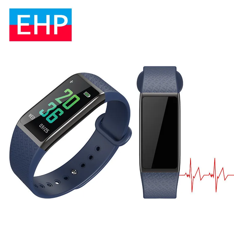 

Smart sports bracelet color screen multi-function blood pressure heart rate monitoring waterproof step For Apple Iphone