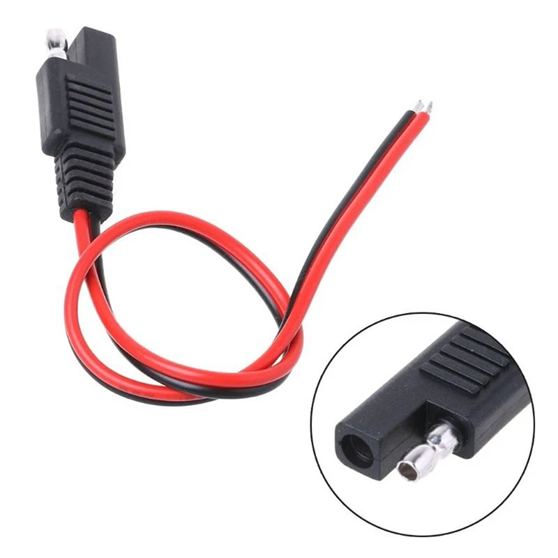 SAE DIY Кабель 18AWG DC мощность Автомобильный штекер удлинитель Кабель напряжение 12 В ток 10 А мощность 120 Вт
