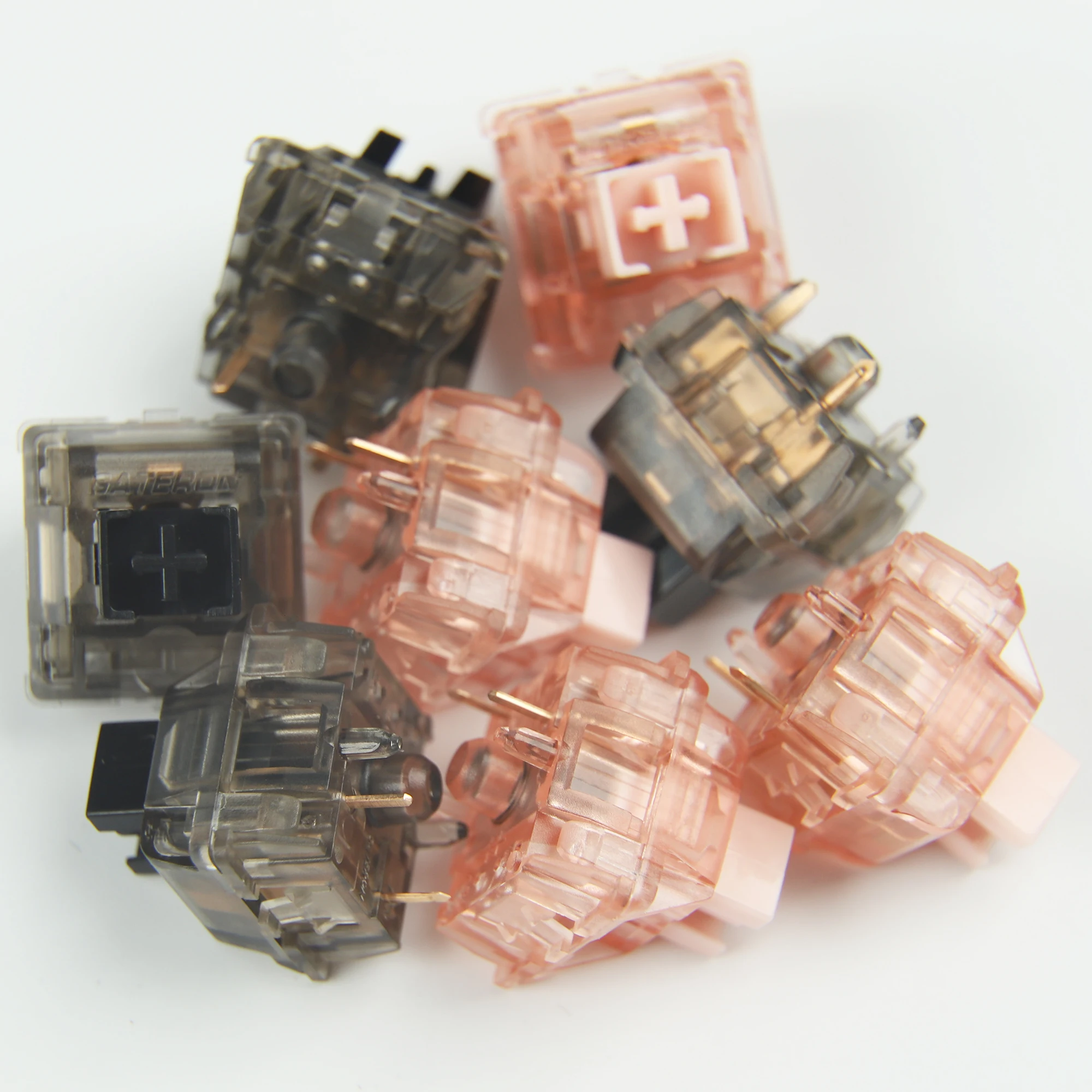 Stem, PC Habitação, Rosa, Preto, Teclado Mecânico, Pré-Lubed