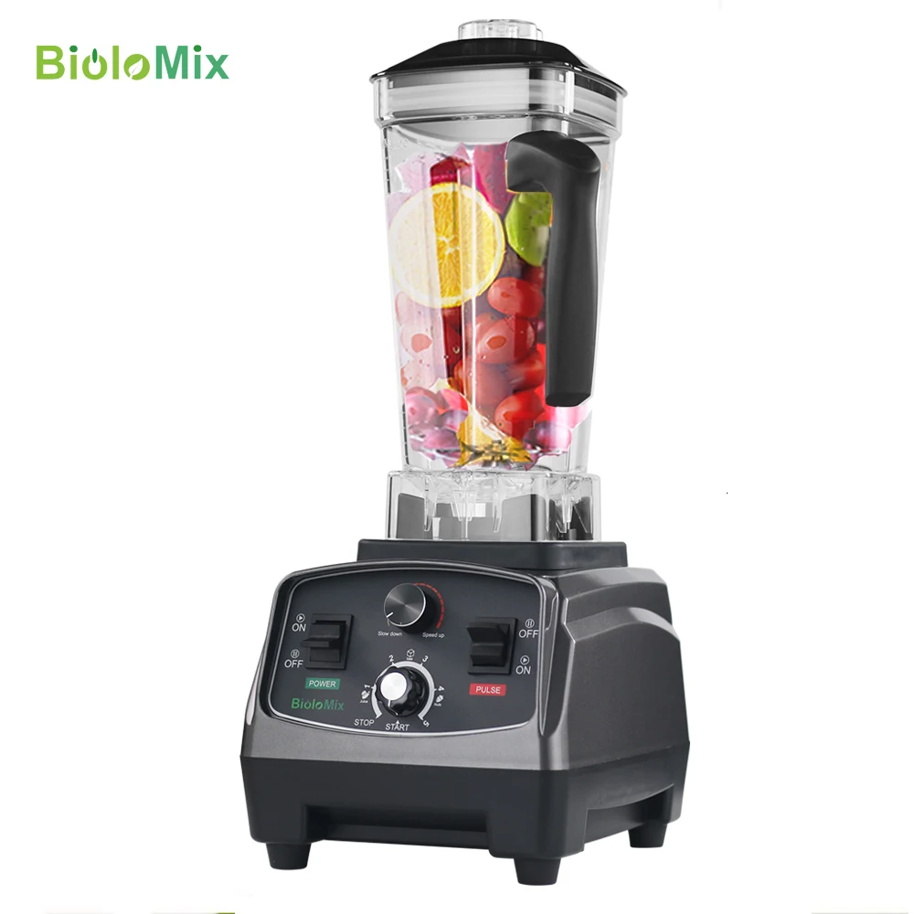 Biolomix Automatic Fruit Juicer BPA Free Commercial Grade Timer Blender Mixer Heavy Duty Food Processor Ice Crusher Smoothies Biolomix Automatic Fruit Juicer BPA Free Commercial Grade Timer Blender Mixer Heavy Duty Food Processor Ice Crusher Smoothies