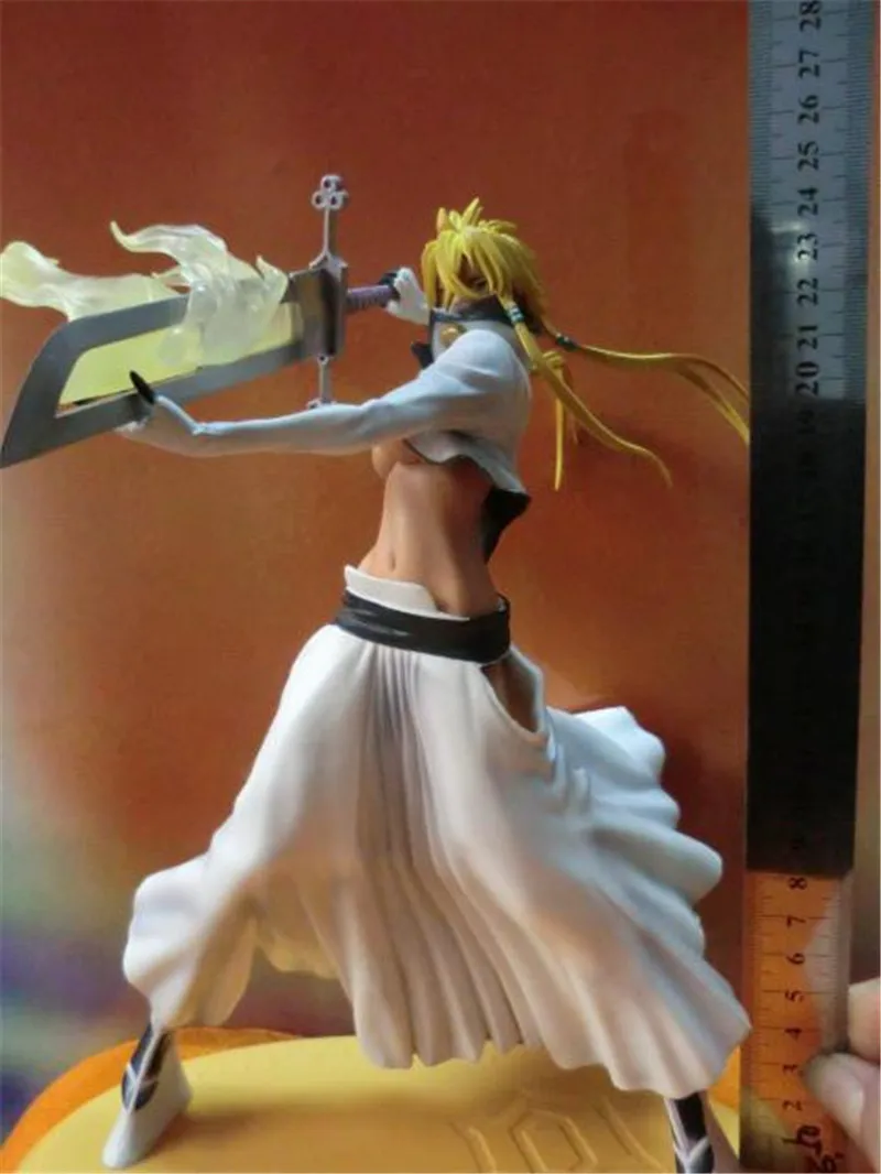 New Anime Bleach Arrancar Tercera Espada Tear Halibel PVC Action Figure Model Toys Sexy Girl Figuras Dolls Cosplay Gift 27cm (5)