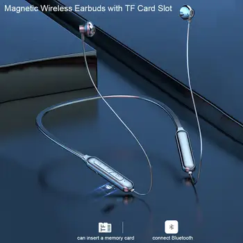 

Bluetooth Earphone Wireless Earbuds Headphone Handsfree Earbuds With Mic Earphones Headset With TF Card Slot Accessories