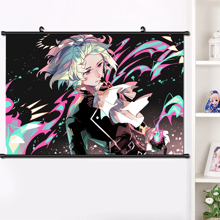 Аниме PROMARE Lucia Fex настенный плакат прокрутки Настенная роспись домашний Декор
