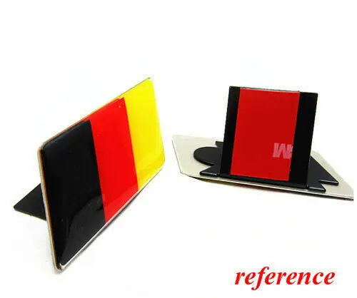 2pcs EU European Union Flag Car Front Grille Grill Emblem Badge Decals ...
