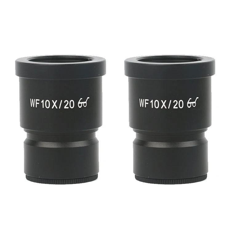 Одна пара WF10X/20 WF10X WF15X WF20X WF25X WF30X 20 мм 15 10 9 высокий окуляр для глаз стерео микроскоп