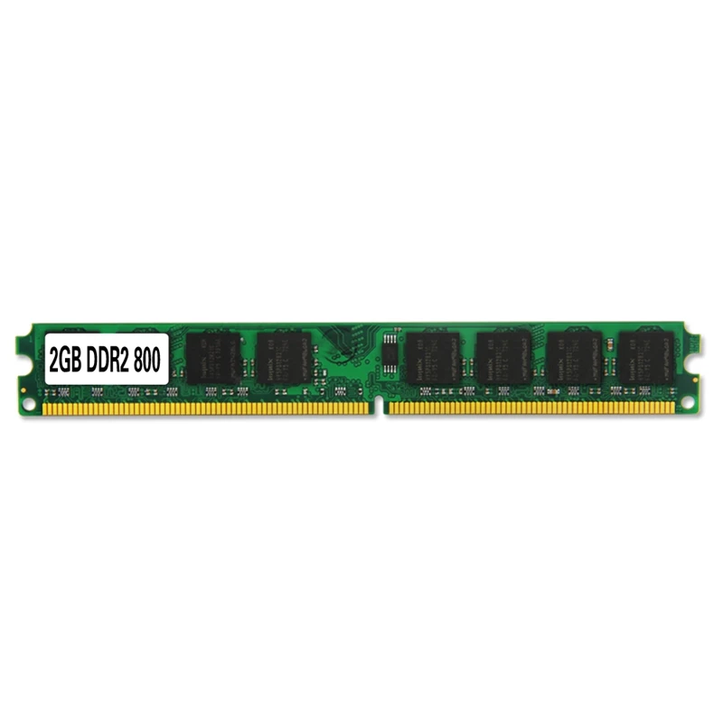 DDR2 2G PC2-6400 RAM 800MHz 240PIN 1 8 V DIMM настольная память для AMD/ | Компьютеры и офис