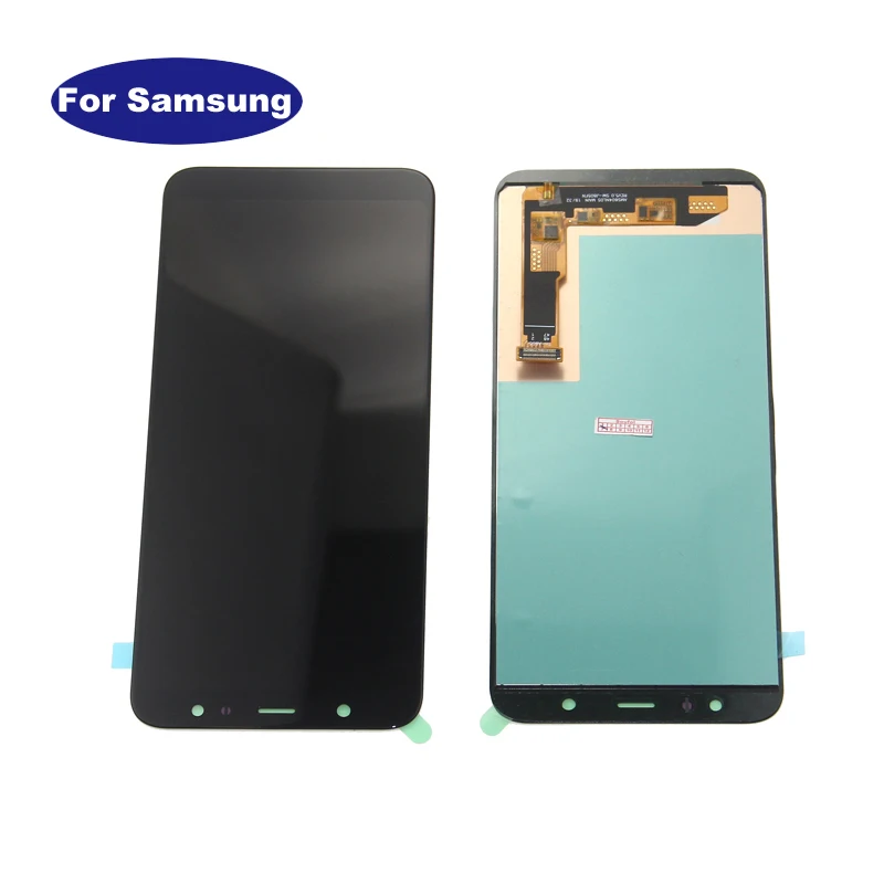 AMOLED LCD для Samsung Galaxy A6 Plus 2018 A605 A605fd дисплей + сенсорный экран дигитайзер сборка