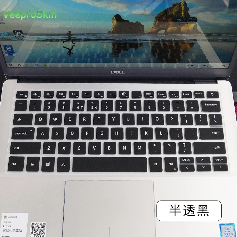 Силиконовая клавиатура для ноутбука Защитная крышка для Dell Latitude 3300 3301 Dell Inspiron 14 5490 7490 7391 5498 5493 5493 5498