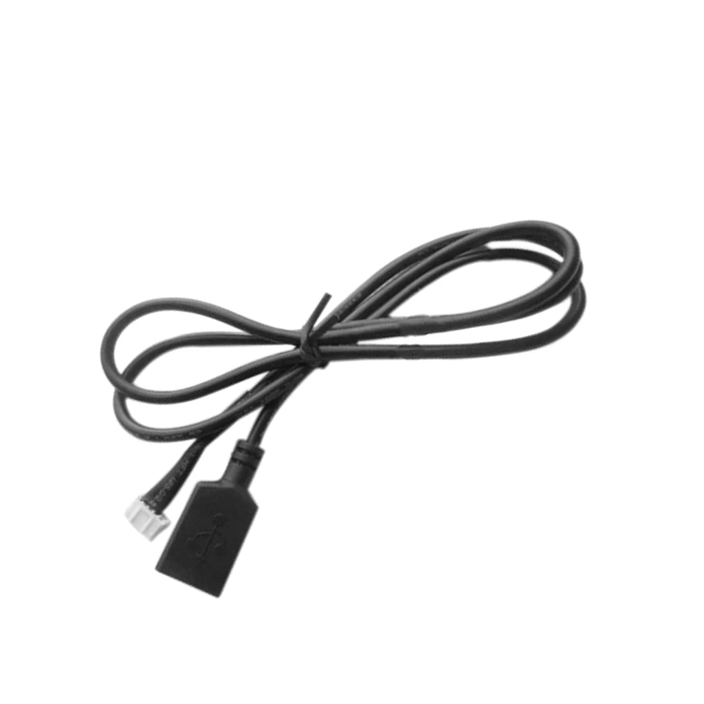 USB Cable Female Adapter 4Pin USB Cable For Peugeot 207 307 308 408 508 for Citroen with RD43 RD45 RD9 CD Player