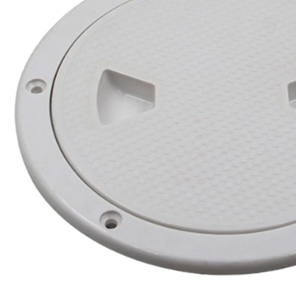 White Non Slip 4' Deck Inspection Access Hatch Cover For Marine Water Tight