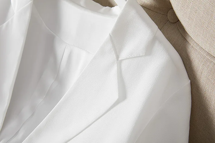 Modis Повседневный певец однобортный женский Шелковый Блейзер Куртка Зубчатый воротник женские куртки Осенние костюмы Верхняя одежда зима осень пальто