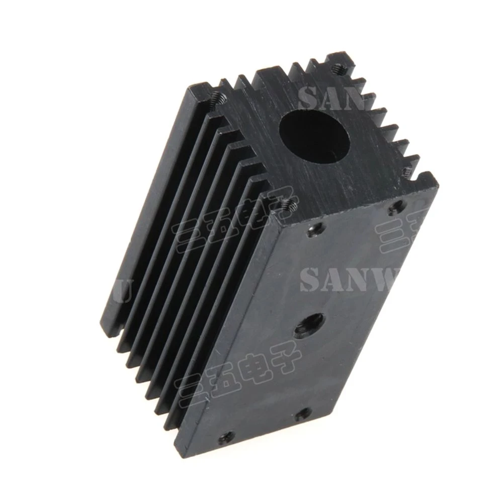 2pcs 12mm Long-time Working  Cooling Heatsink Holder Clamp for Laser Diode Module Pointer 32x62mm 3