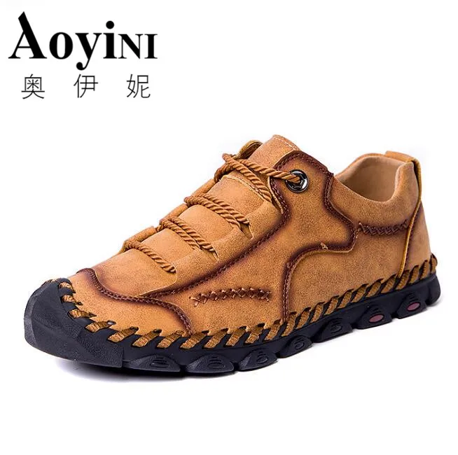 

2020 Spring Casual Shoes Men Fashion Loafers Men Casual Driving Shoes Soft Moccasins Flats Slip on Footwear Men Big Size