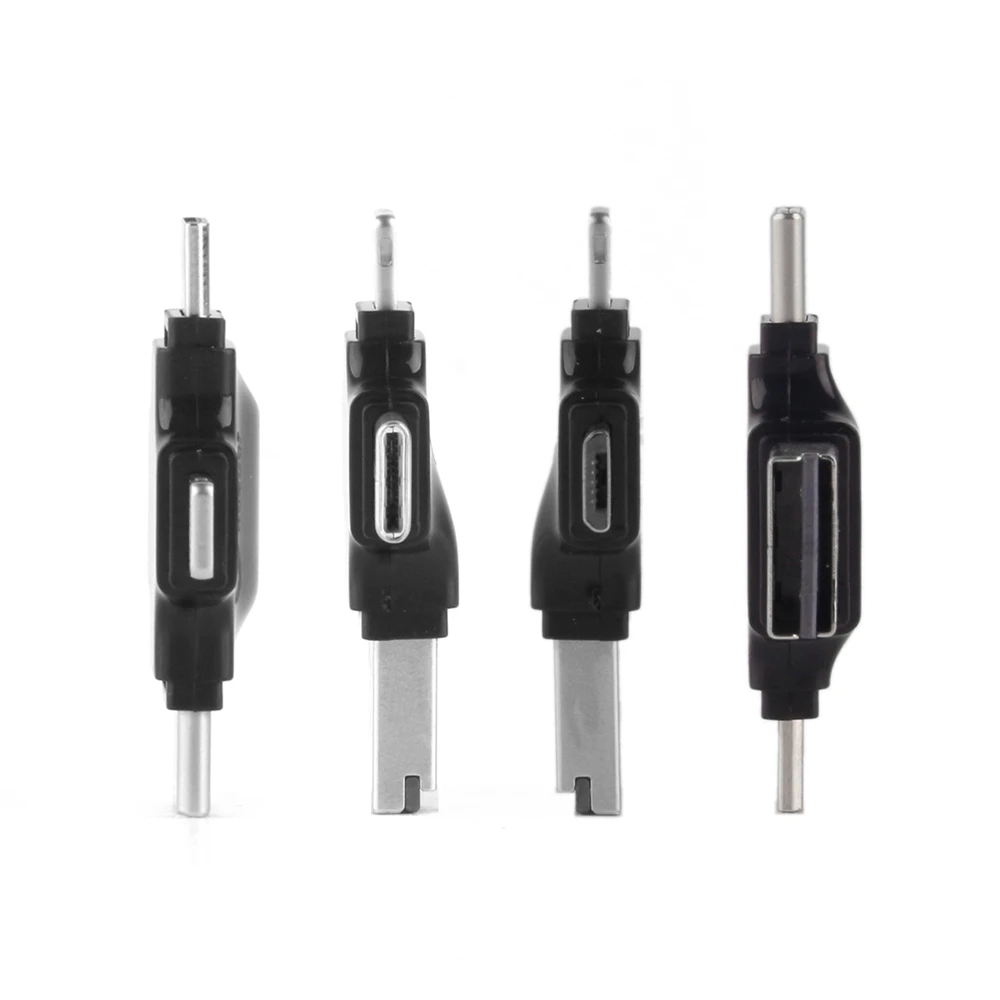 Четыре-в-одном многофункциональные TF/устройство для чтения Micro-SD карт Android/Iphone/USB компьютера/Тип-c карты Интерфейс читателя