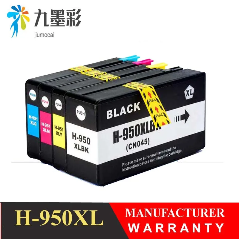 Compatible For HP 950XL 951XL 950 951 Ink Cartridges Officejet Pro 8100 8600 8610 8615 8620 8625 251dw 276dw for HP950 | Компьютеры и