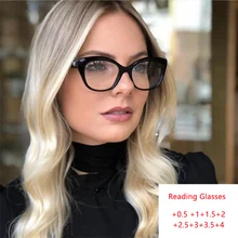 Высокое качество, черная оправа кошачий глаз, очки для чтения, модная оправа для очков для женщин, компьютерные очки oculos de grau lunetes