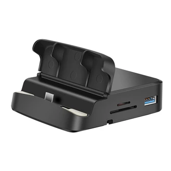 

Usb Type C Hub Docking Station Phone Stand for Samsung Huawei Usb C to Hdmi Dock Power Adapter