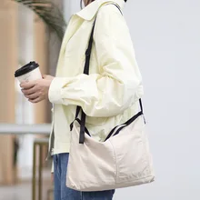 Модная прочная Женская Студенческая сумка через плечо, сумка-мессенджер для покупок, Экологичная многоразовая складная сумка для девочек, Высококачественная сумка-шоппер