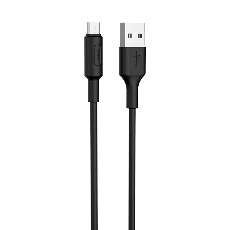 HOCO X25 30 шт./лот 1 м USB кабель для iPhone type C кабель Micro кабель для samsung USB C кабель - Цвет: Black for Micro