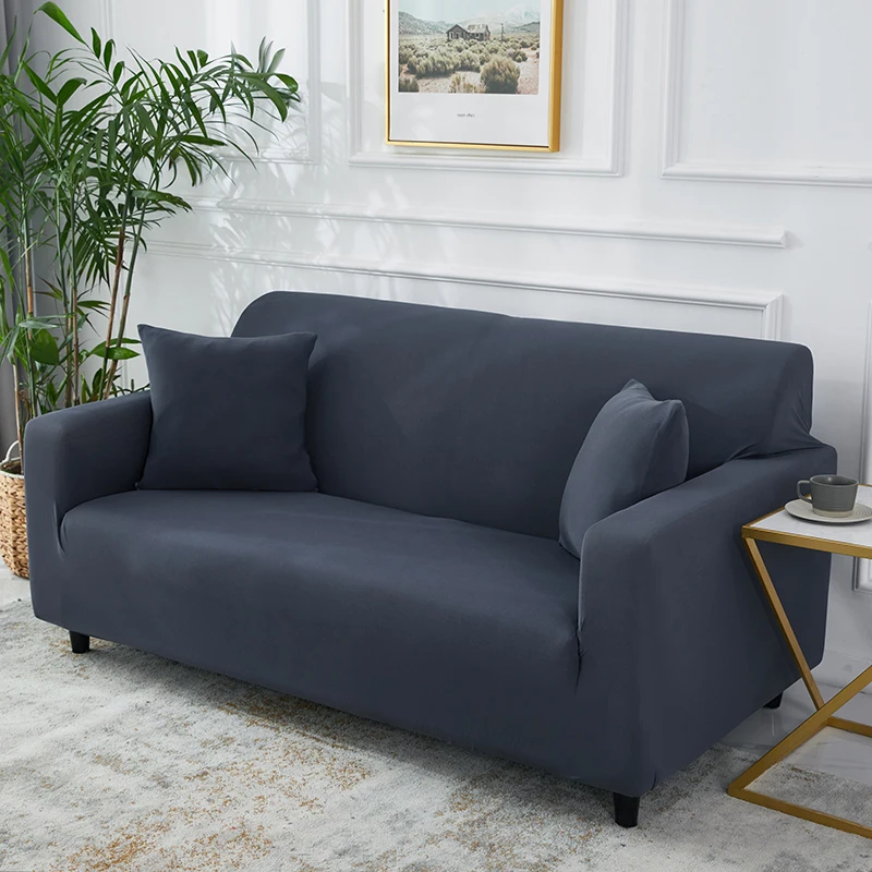 Sofa covers chair covers furniture cover stretch plain all-inclusive elastic slipcover sectional corner couch 1/2/3/4-seat for living room