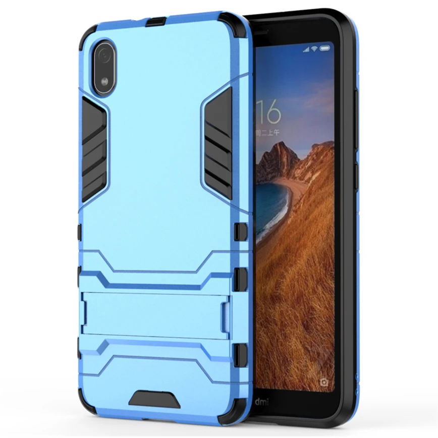 

Iron Man Mobile Shell Holder Anti-fall Set FOR:XiaoMI 9T pro 5s Rad MI K20 3S 4X 5A 6A 7A S2 note3 pro prime Business Phone Case