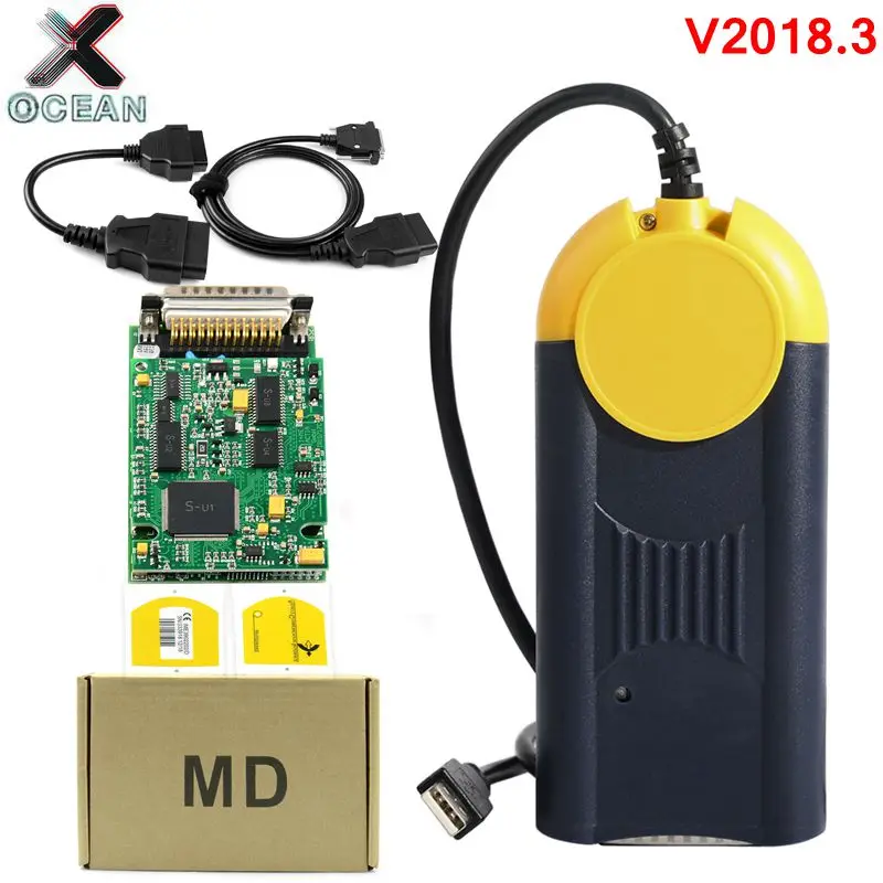 

2019 Diagnostic tool Multi-Diag Multi Diag Access J2534 v2018.3 interface OBD2 Device Multidiag J2534 with free shipping
