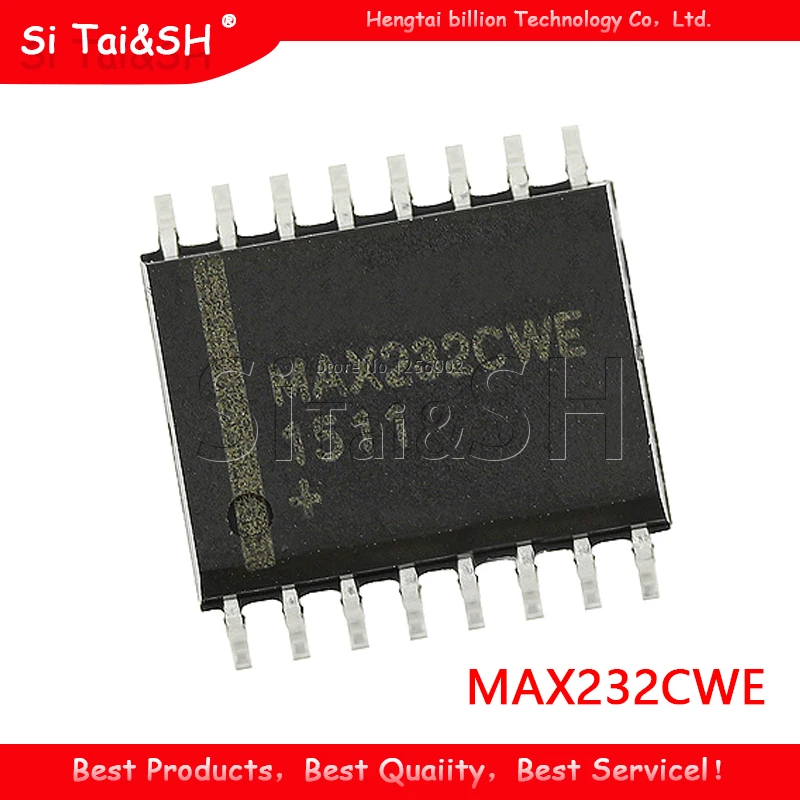 5pcs/lot New MAX232 MAX232CWE MAX232EWE WSOP-16 | Электронные компоненты и принадлежности