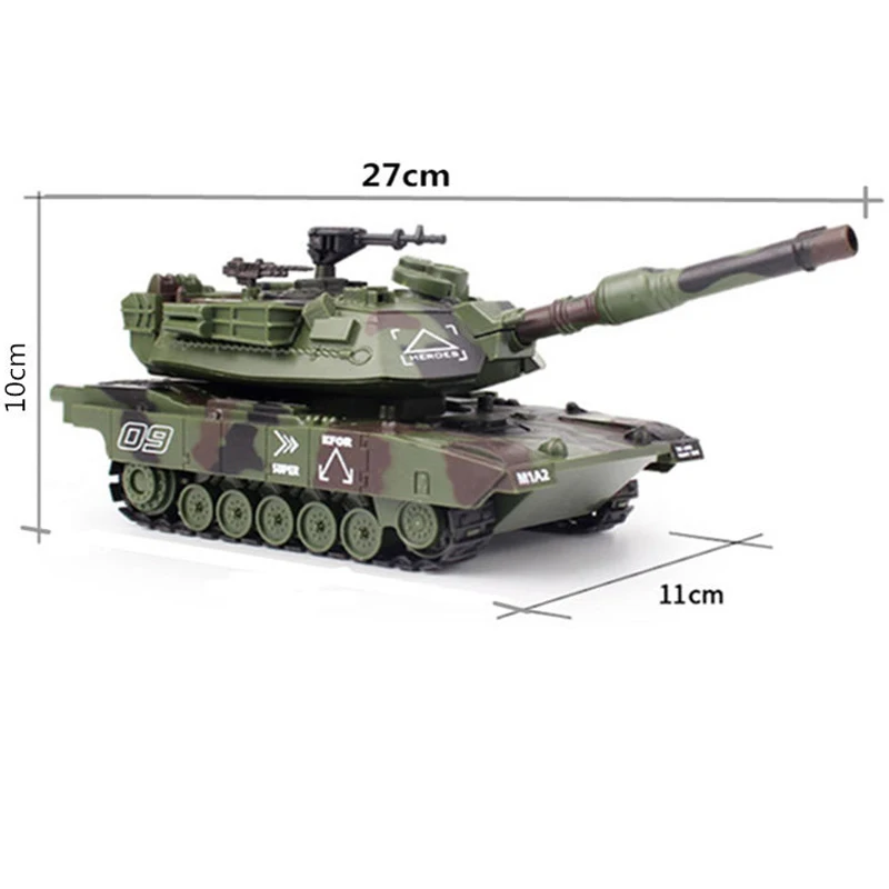 T90 беспроводной пульт дистанционного управления танк M1A2 может запускать пули битва заряженный отслеживается внедорожный автомобиль мальчики и детские игрушки Gif