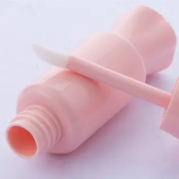 

5Pcs Pink White Color Adorable Candy Shape Empty Lip Gloss Tube DIY Refillable Lip Balm Container 7.6x2.3cm Refillable Tube