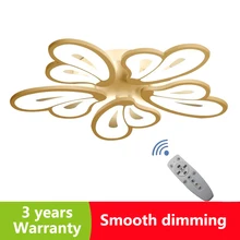 Светодиодный светильник для спальни, ресторана, балкона, Современная Глянцевая люстра, потолочный светильник, AC90-260V